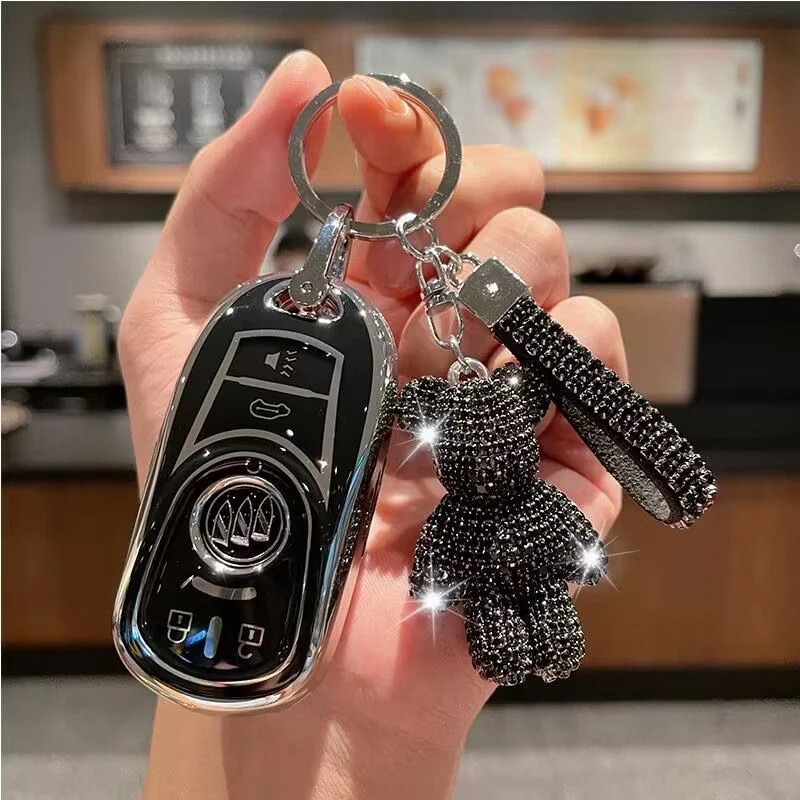 适用于22/23款别克GL8车钥匙套ES陆尊653T艾维亚胖头鱼保护壳包扣