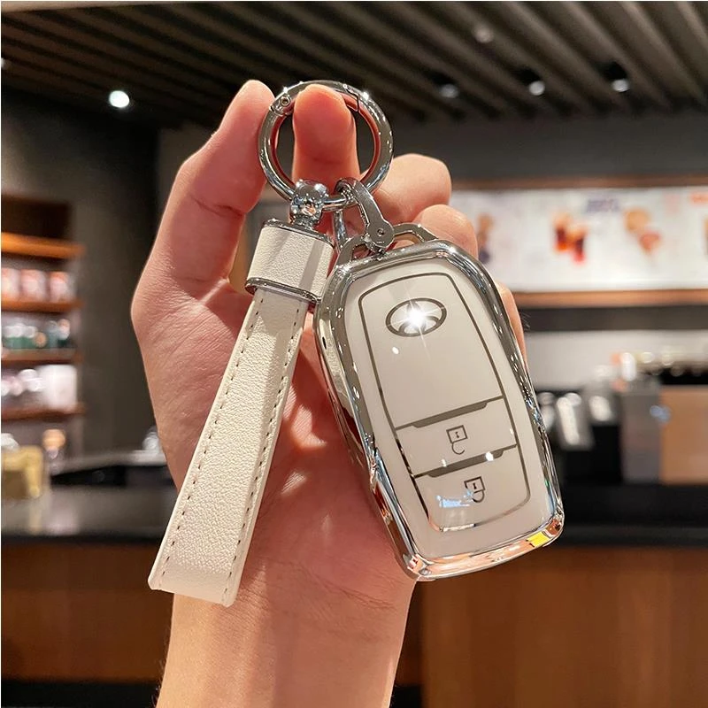 于Toyota锋兰达车钥匙套Corolla威飒雷凌锐凌放奕泽RAV4包壳女扣