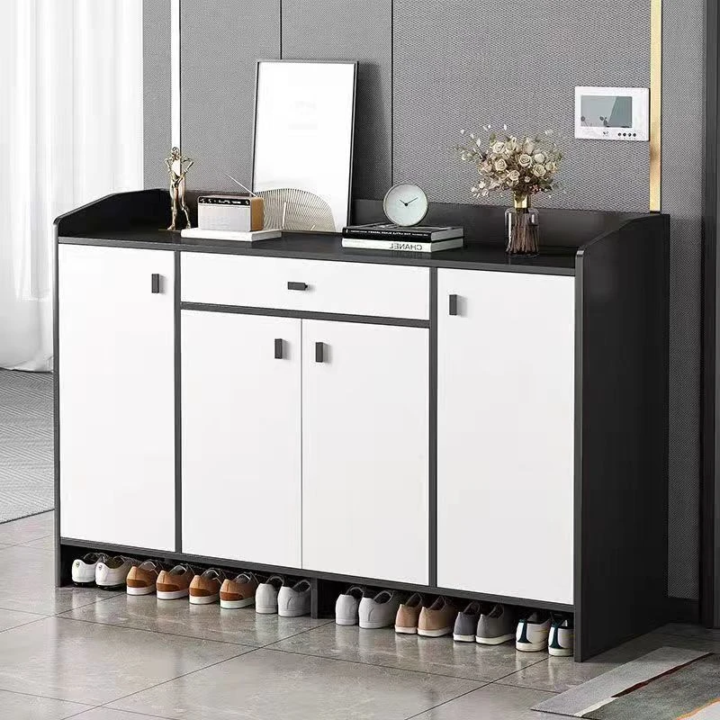 新疆包邮鞋柜家用门口鞋架多层简易防尘鞋架子仿实木收纳放鞋架多