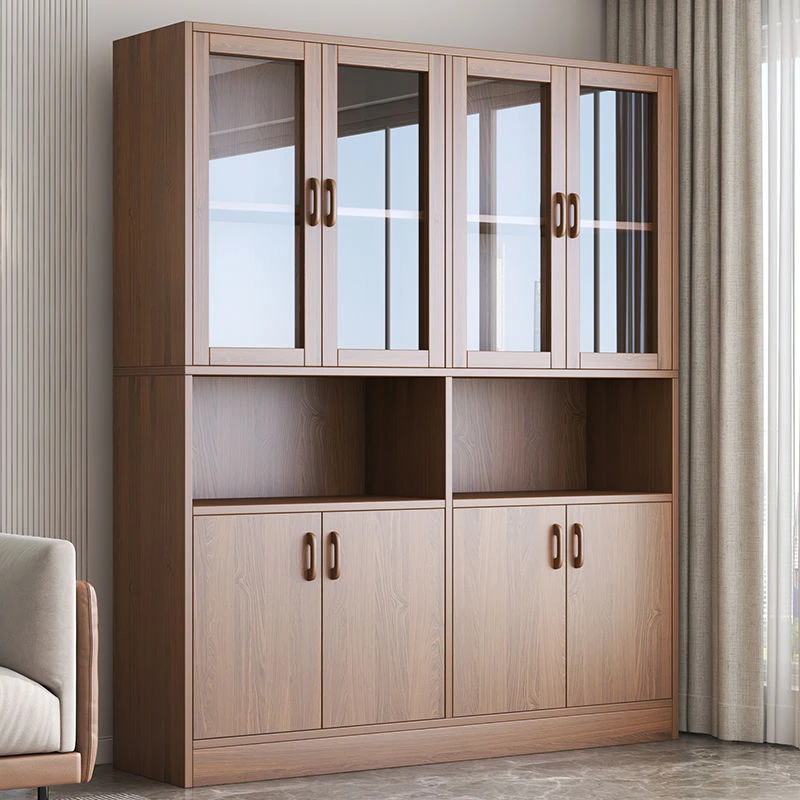 新疆包邮书架置物架落地分层收纳架客厅靠墙储物柜子卧室家用简易