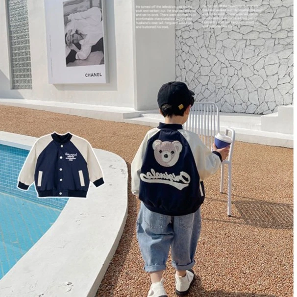 【小向子 现货】秋冬新款棒球服儿童韩版潮流外套YY5180