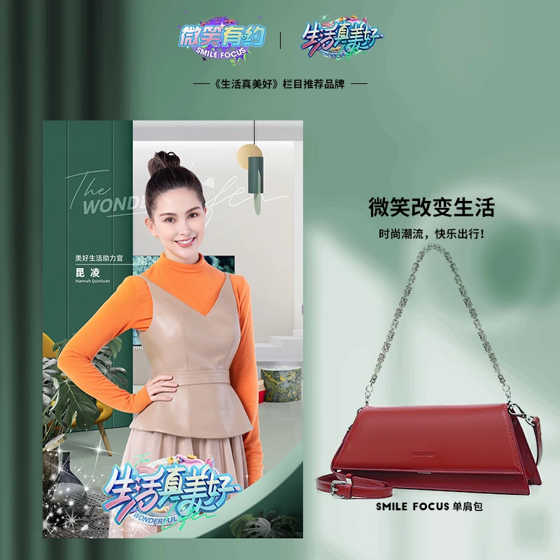 SMILEFOCUS/新款春夏小众法式女士ins单肩链条包时尚斜挎包（2745）