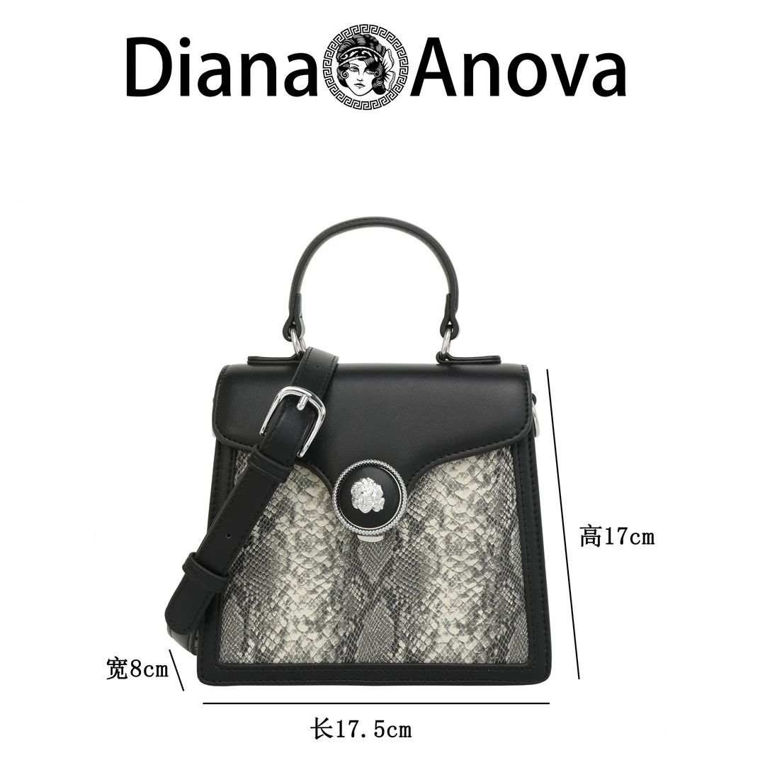 Diana/高端定制手提包女士凯莉斜挎包精致单肩斜挎包（8010）