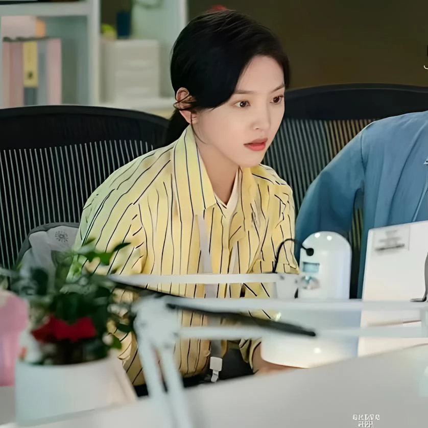 2024门店明星同款纯棉韩版条纹衬衫宽松宽百搭长袖衬衣女打底上衣