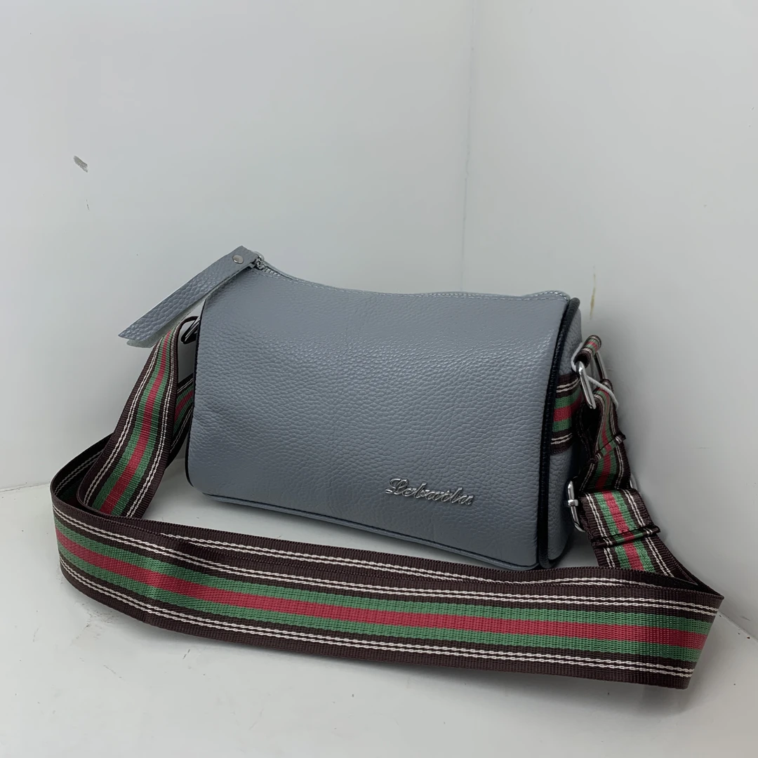 【头层牛皮】真皮女包单肩斜挎包6603