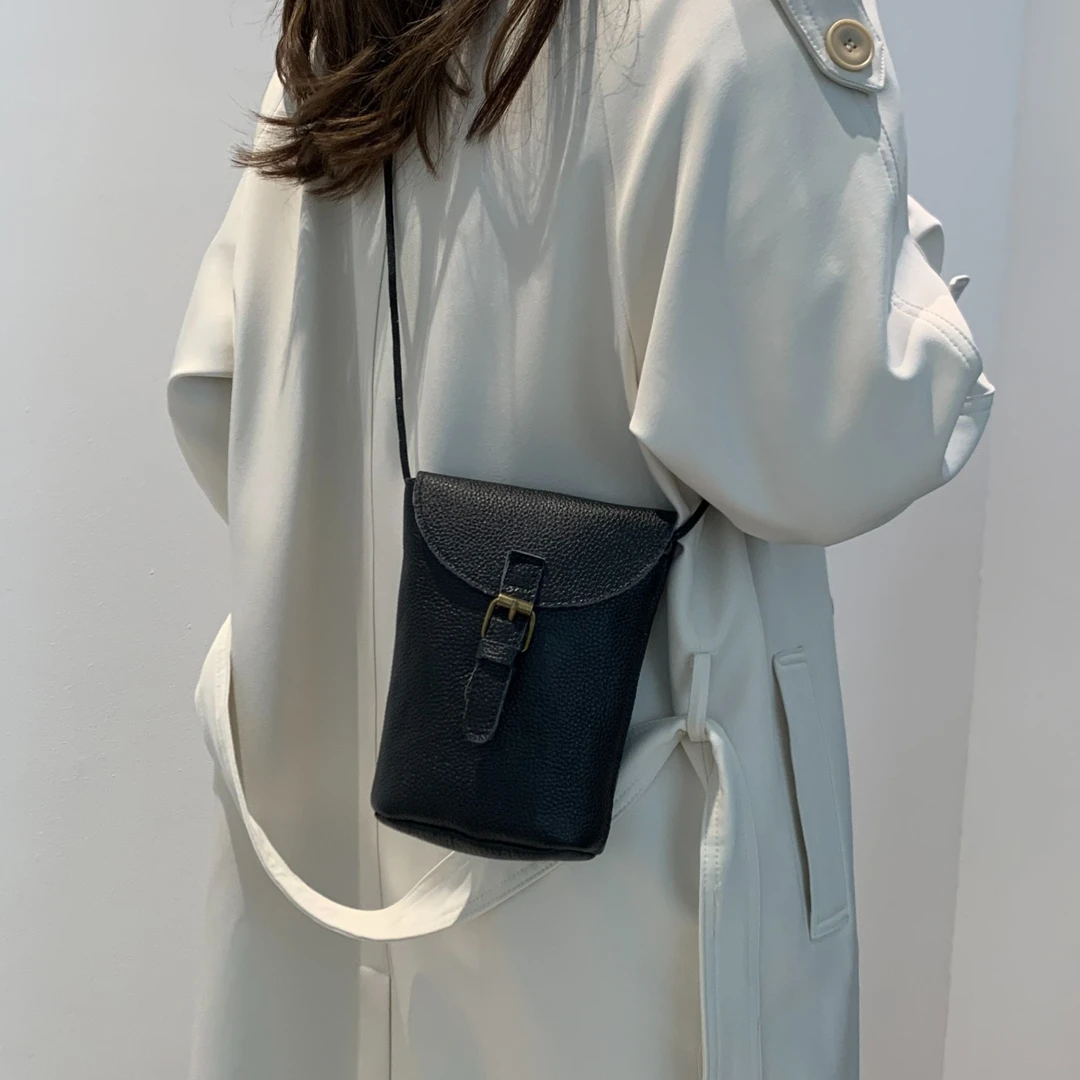 【头层牛皮】真皮女包单肩斜挎包s01