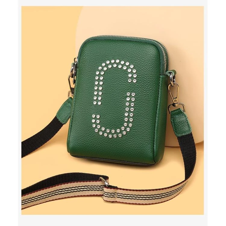 【头层牛皮】真皮女包单肩斜挎包1912