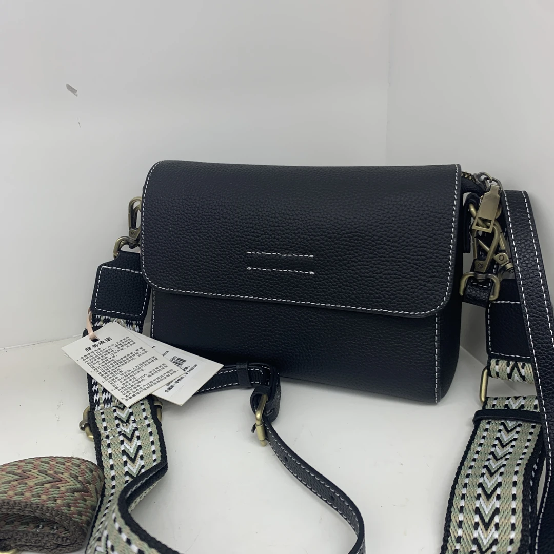 【头层牛皮】真皮女包单肩斜挎包6609