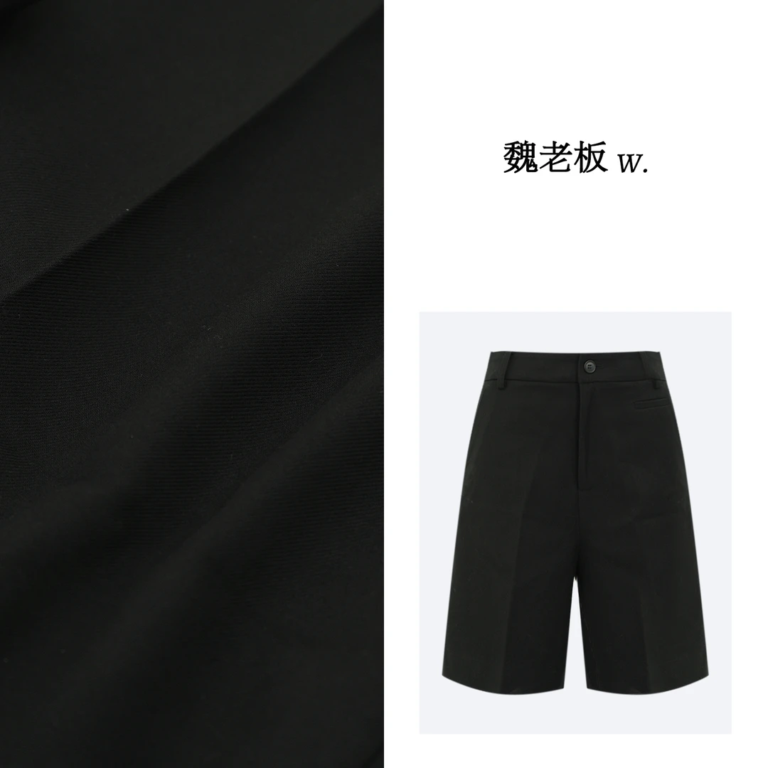 yangeer/艳歌尔【长腿中裤】天丝+绵羊毛品质短款西裤女2K160X155