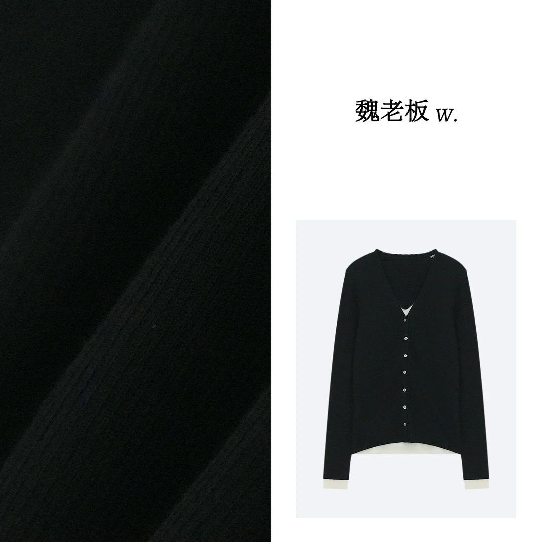 yangeer/艳歌尔【爱丽丝】100美丽奴细绵羊毛品质针织衫1ZDM66730