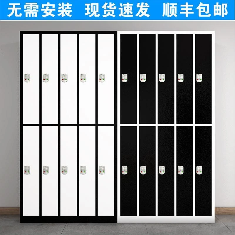 钢制桌球台球杆存放柜子展示柜球杆放置架专用会员柜带密码锁新款