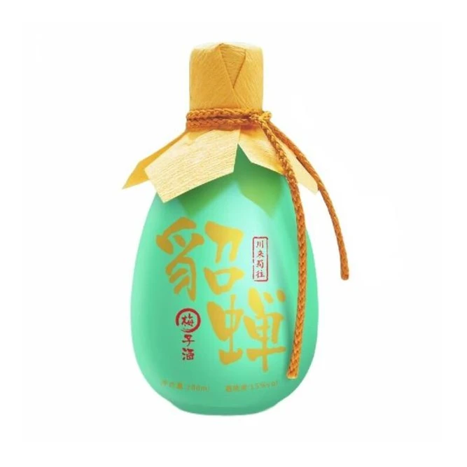 川来蜀往梅子酒 200ml/1瓶装低度酒15%vol