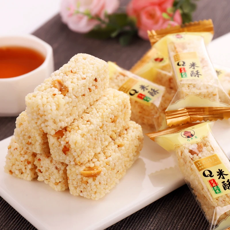 正宗江西特色小吃【香米酥】花生酥小米酥过年年货礼包网红解馋零食