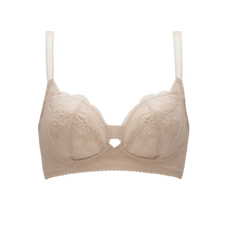 【一口价】华歌尔薄款内衣舒适无钢圈小胸聚拢提升圆润法式文胸