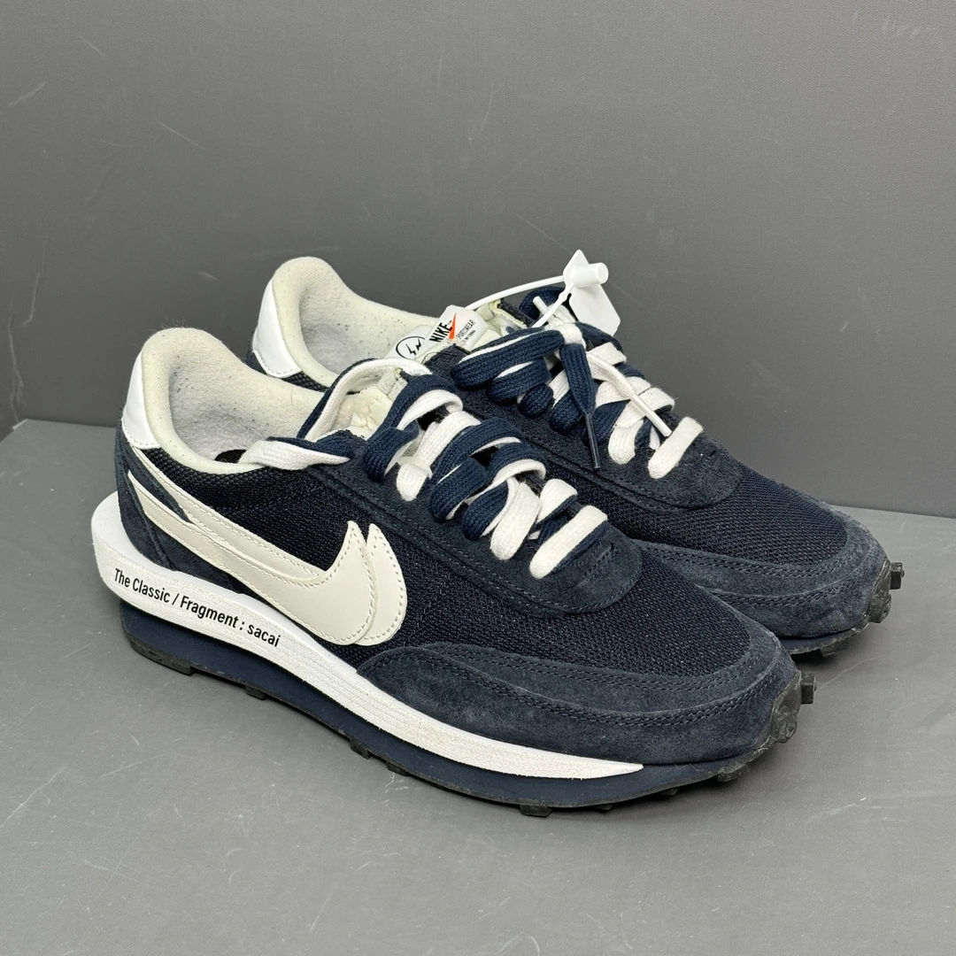 nike联名sacai三方联名华夫鞋 蓝色 41码 99新