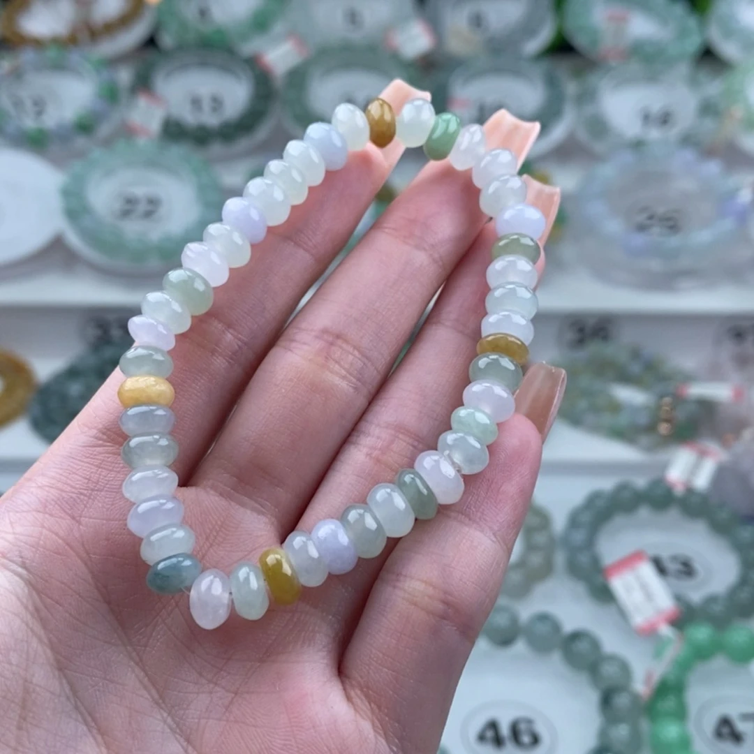 【闪购商品】翡翠手链未镶嵌莉