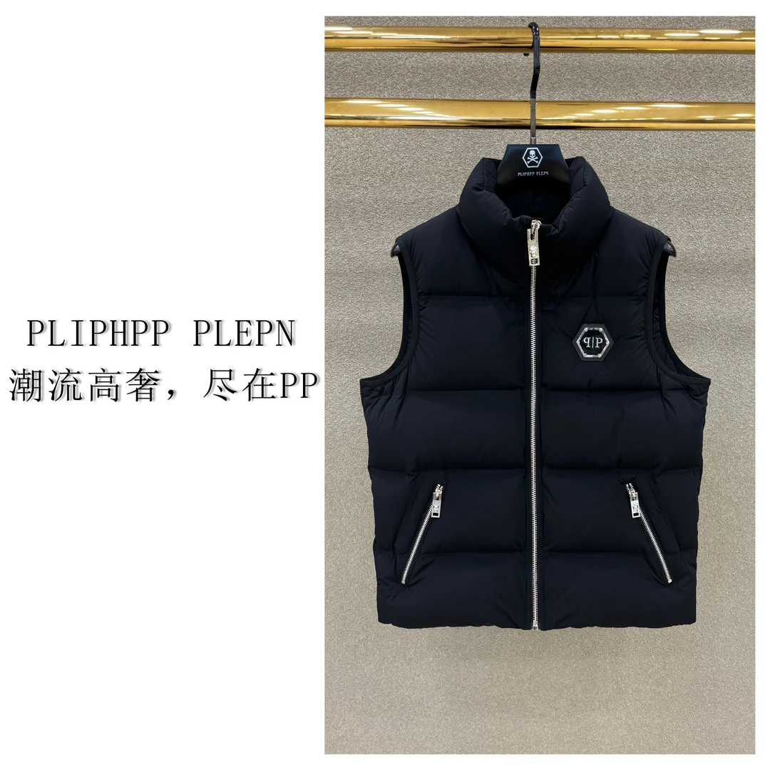 PLIPHPP PLEPN2025新品欧美90羽绒男士高奢羽绒马甲Y9902