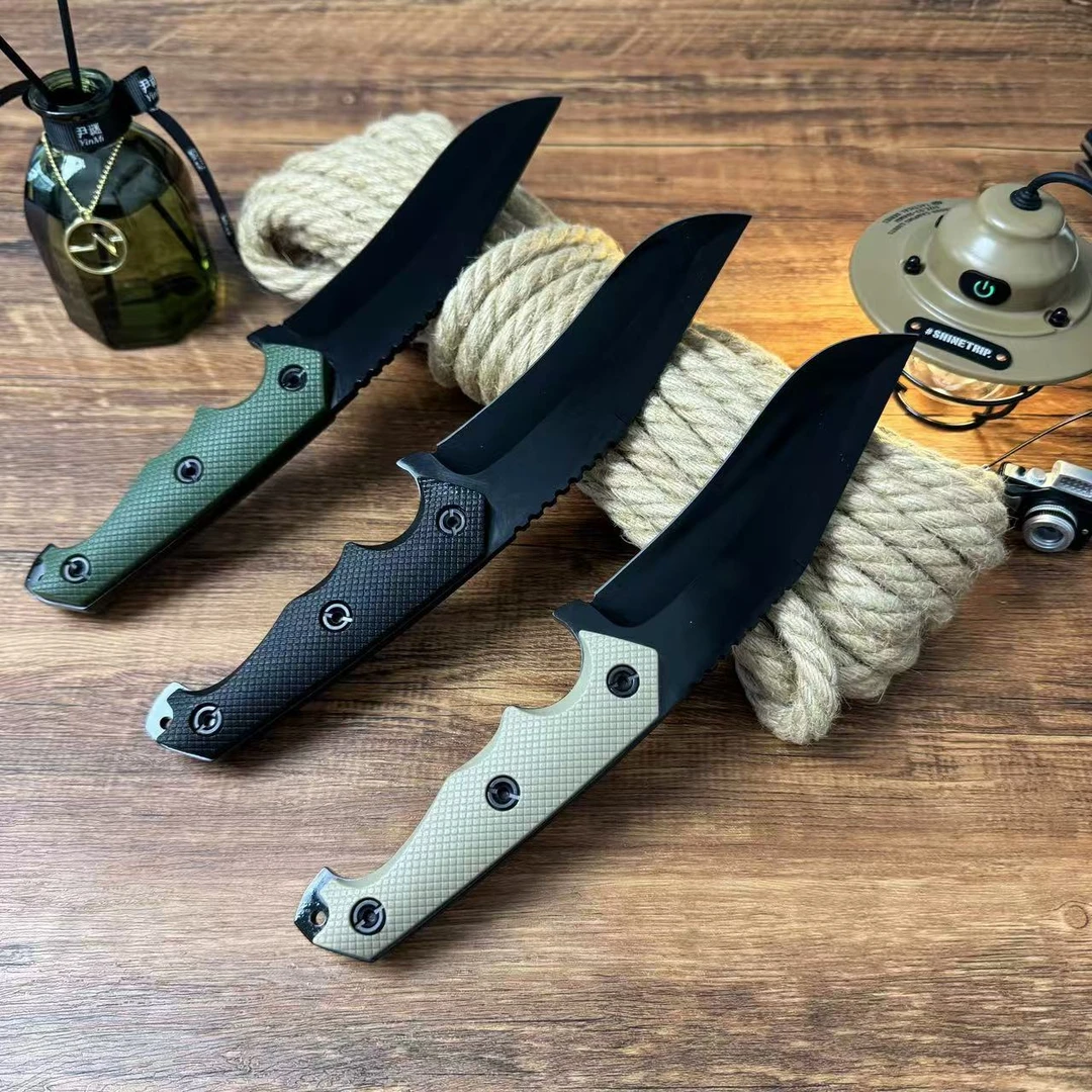 【战犬】家用水果刀户外便携野营厨房用多功能