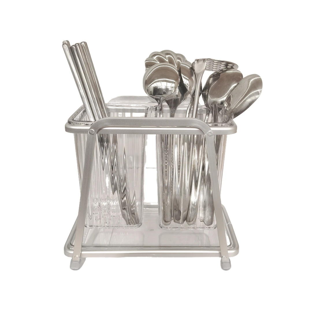 筷子架家用锅盖架碗架盘子架沥水架收纳架置物架台式多功能收纳