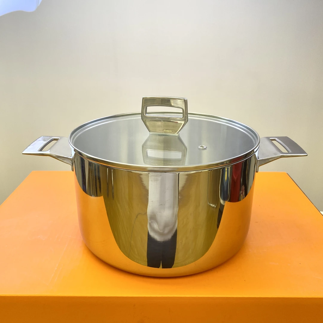 高端18/10不锈钢家用煮粥煲汤燃气电磁炉通用汤锅