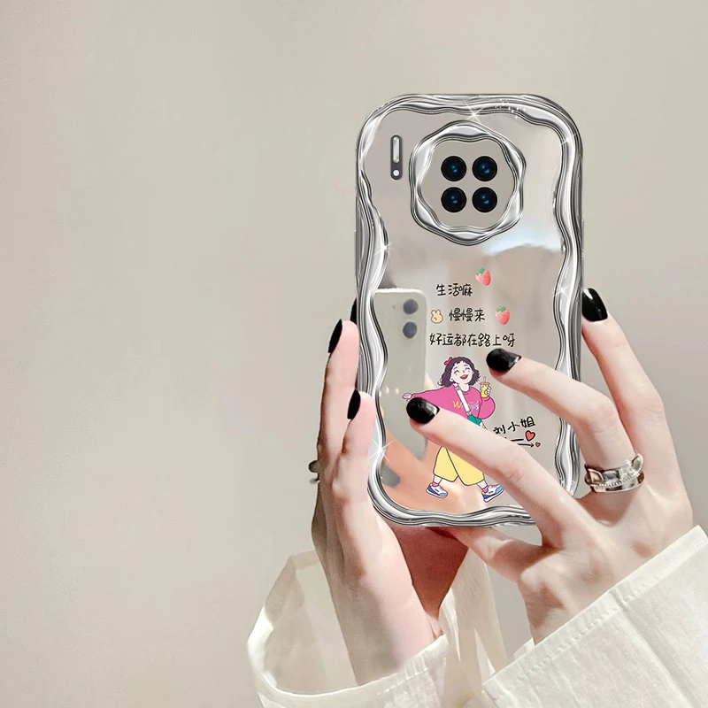 华为mate30生活嘛手机壳高颜值姓氏定制奶油硅胶全包防摔女款壳
