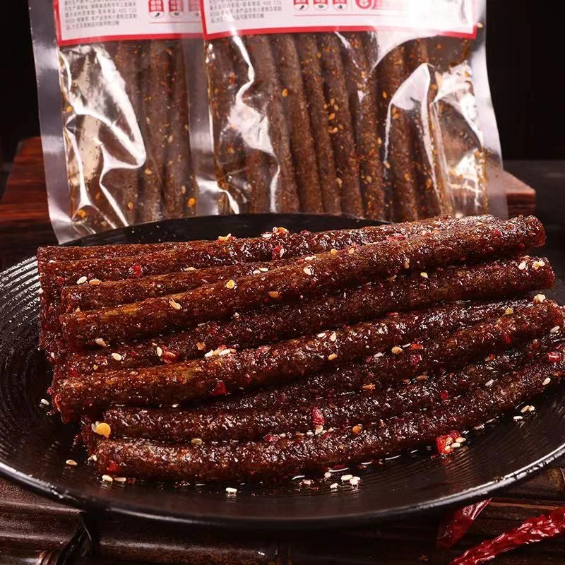 【发六包】怀旧童年8090大包面筋休闲麻辣零食小吃大长筋香辣