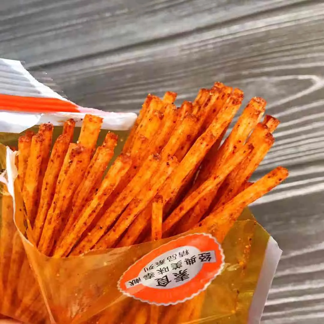 【发十包】小辣棒面筋8090后校园怀旧休闲零食颜雯丽云南