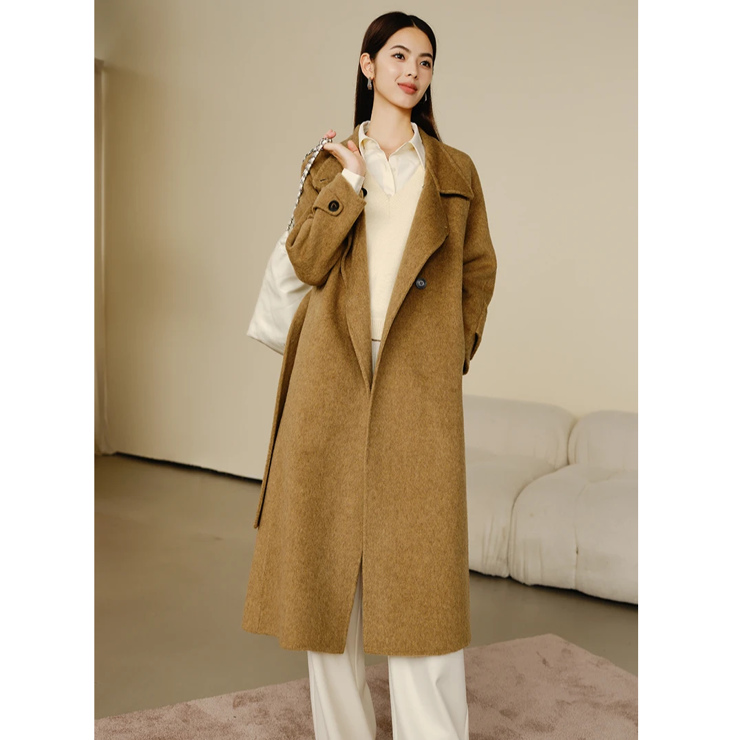 【粉丝专享】绵双面呢韩版大衣女24080244