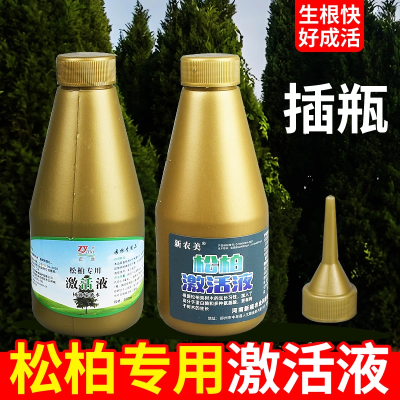松柏激活液插瓶营养液通用型核能素树干注入液松树柏树营养液营养