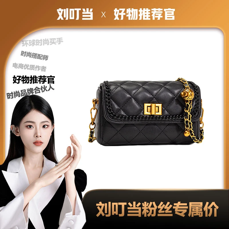 【刘叮当甄选】2023新款女包包链条包小方包女包休闲包定型包 88