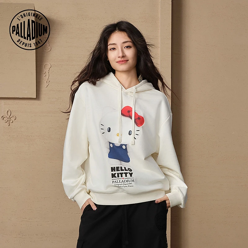 【HelloKitty】帕拉丁秋季时尚潮流休闲百搭连帽卫衣1010271