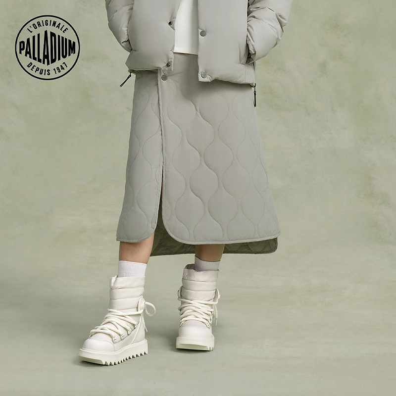 【檀健次代言】帕拉丁冬季女款下装时尚潮女款半身裙气质显瘦198971