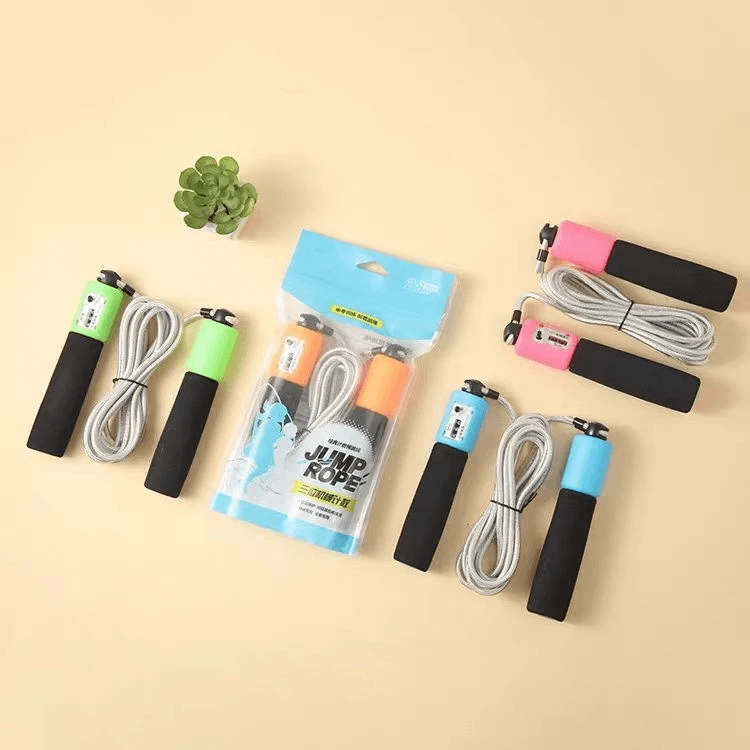 舒适计数跳绳儿童小学生体育考试室内运动训练配套锻炼器材