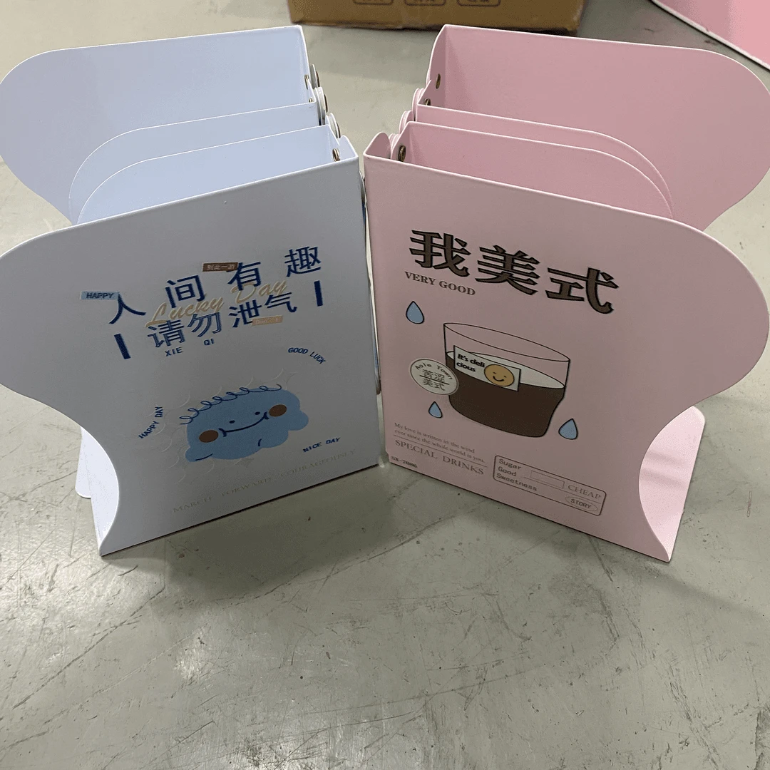 文具伸缩式铁书立考试桌面书本