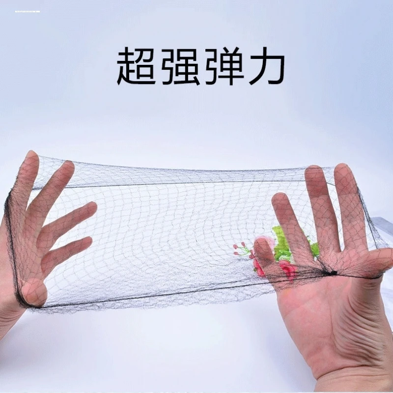 黑色一次性隐形发网女空乘盘头发空姐网兜超细丸子头职业专用发