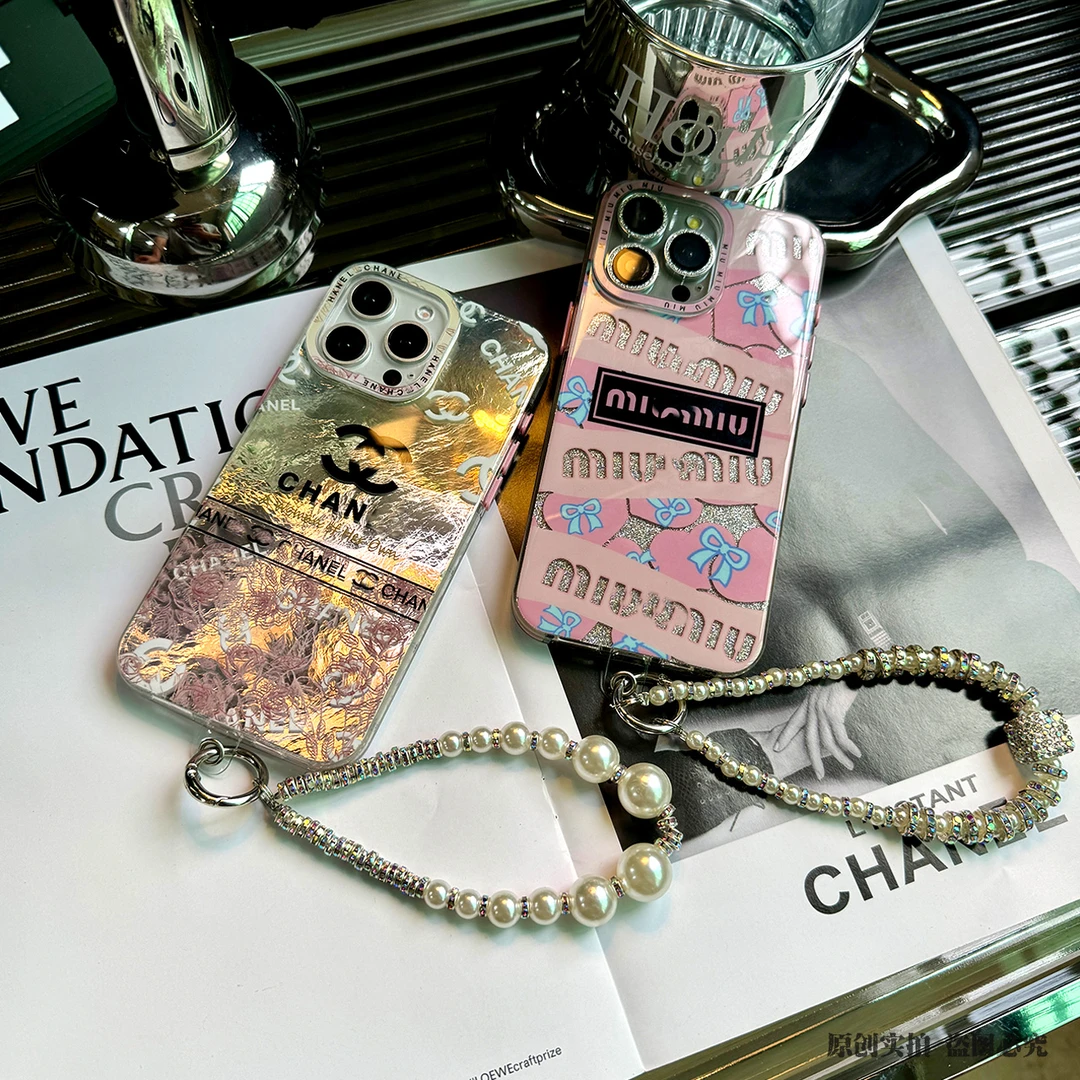 适用于大孔小香风苹果16手机壳iPhone15promax奢华14高级网红