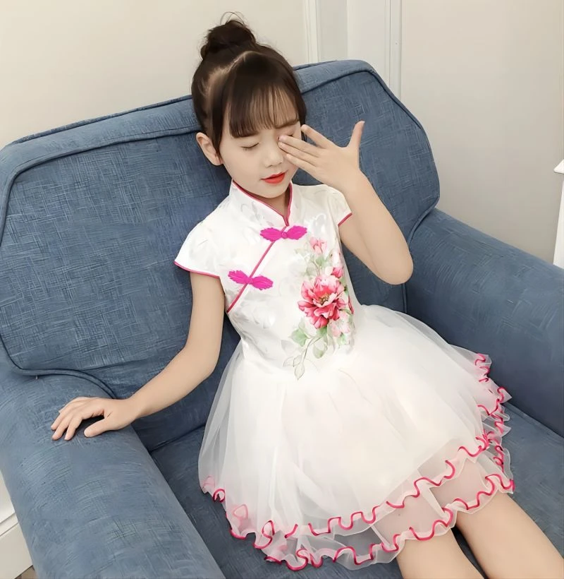 女童连衣裙夏季2025新款儿童装网红洋气女宝宝夏装裙子女孩公主裙
