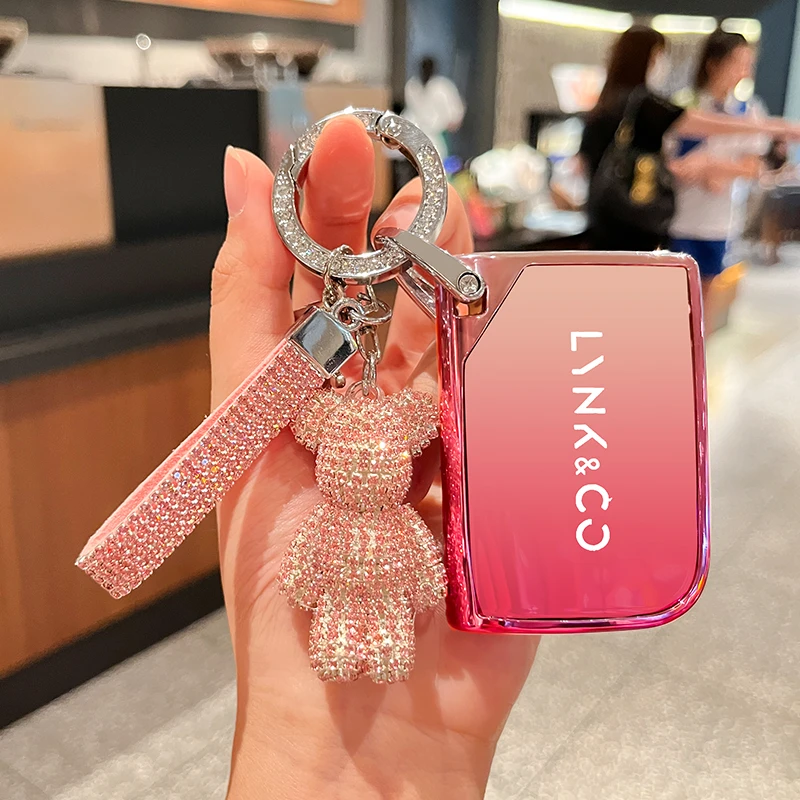 适用领克03钥匙套01车02扣05壳06限量版09女士2023用品高级新款包