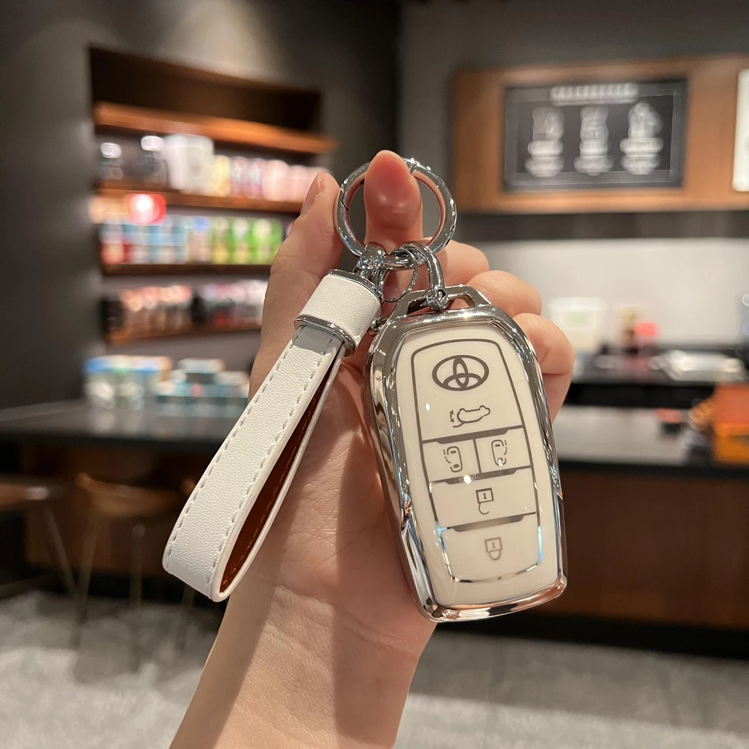 适用于丰田塞纳钥匙套新款国产赛那格瑞维亚汽车钥匙包高档壳扣女