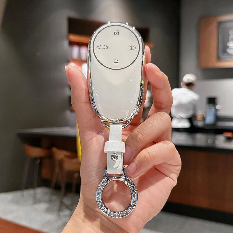 适用于哪吒s钥匙套哪咤s哪吒u pro GT哪吒V钥匙壳钥匙包高档男女