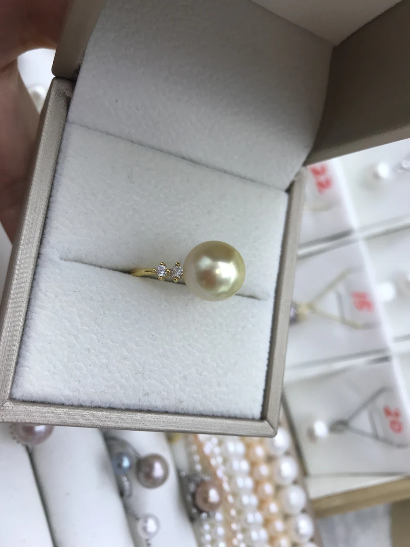 天然海水珍珠戒指