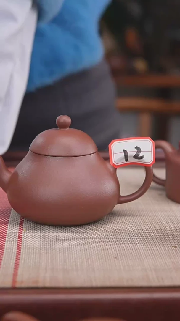 【闪购商品】紫砂茶壶微瑕梨型红皮龙