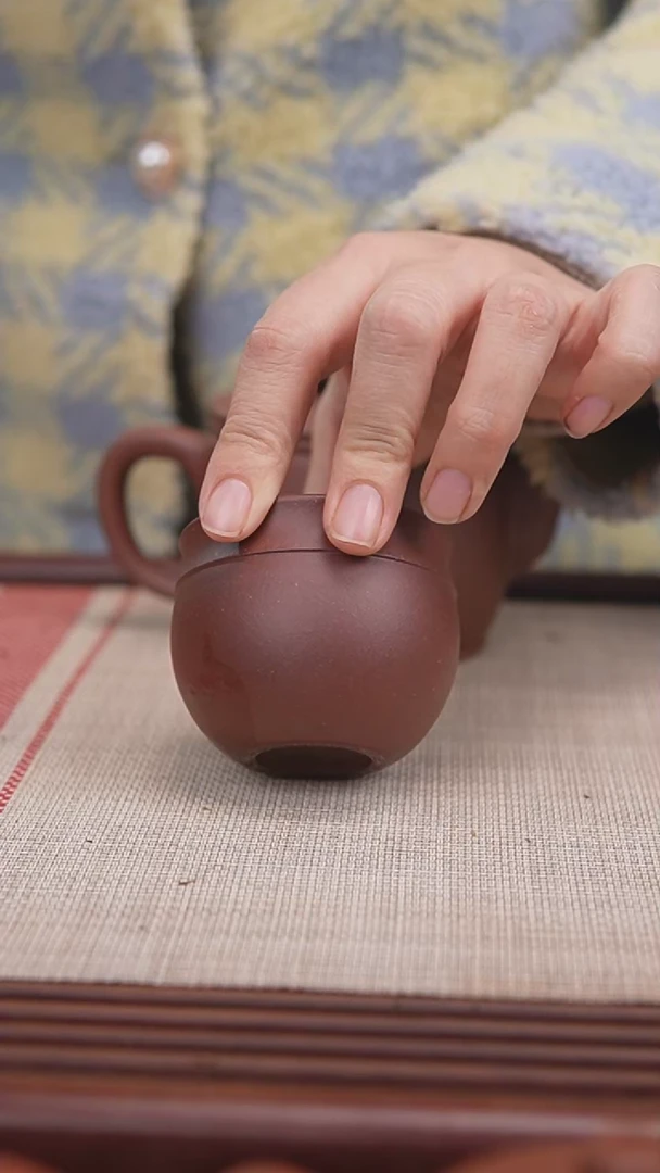 【闪购商品】紫砂茶壶底槽清杯子100cc