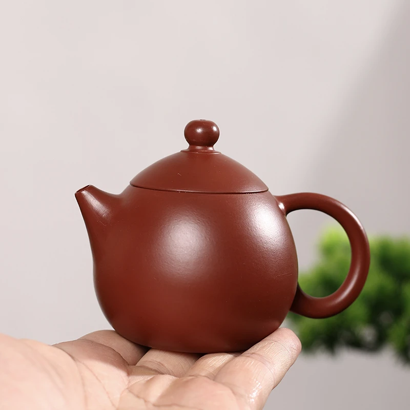 【壶涂涂】纯手工大红袍手工龙蛋手拉壶三杯冲茶罐功夫工夫家用潮州