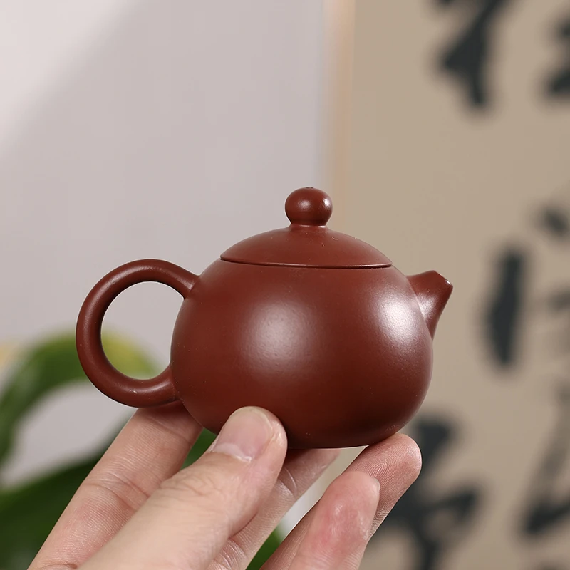 【壶涂涂】手工大红袍小容量西施壶手拉壶两杯冲茶罐功夫工夫家用潮