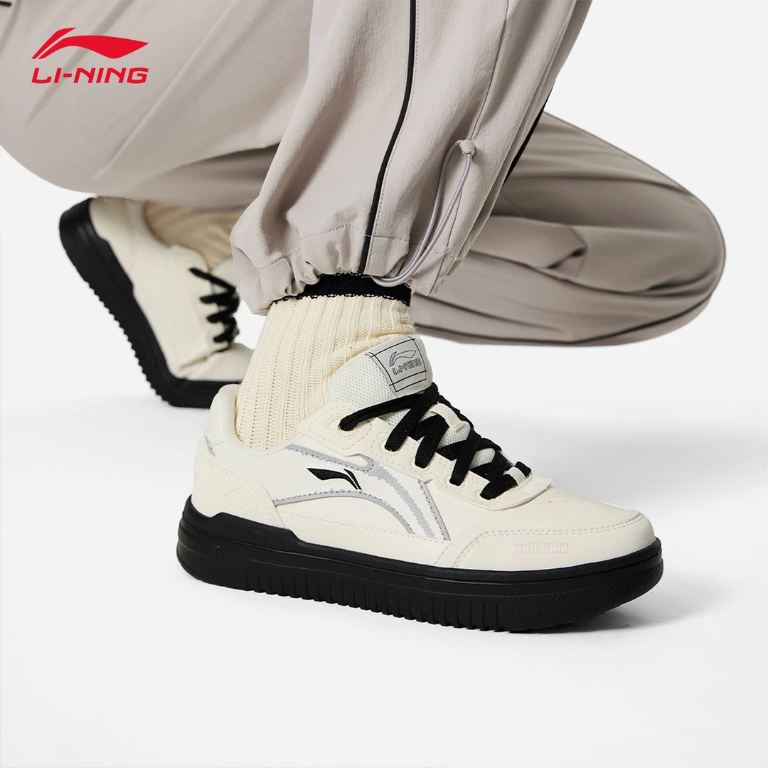 李宁青云板鞋女款鞋子2024秋季新款轻便潮流运动鞋低帮百搭休闲鞋
