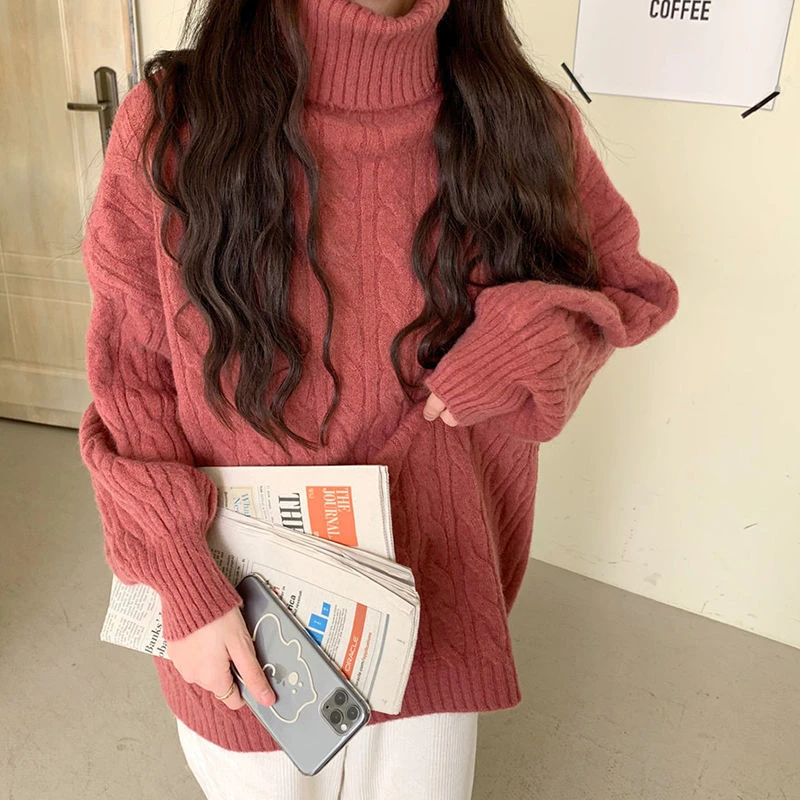 2591针织毛衣女士薄款新款外搭洋气上衣外套宽松百搭秋季长袖520