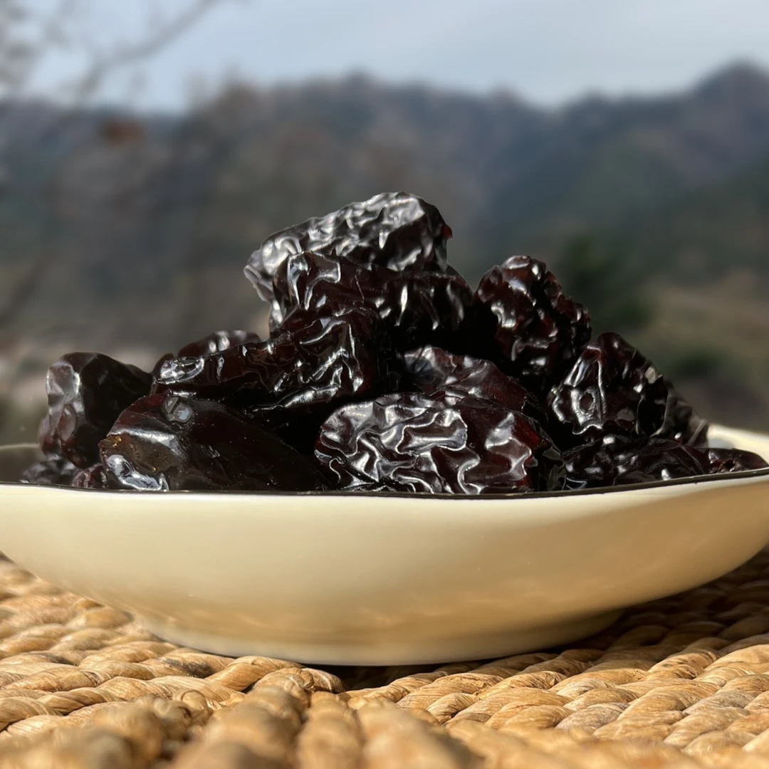 崔锦程三蒸三晒新疆若羌灰枣500克*2罐 好吃孕妇小孩都可食用