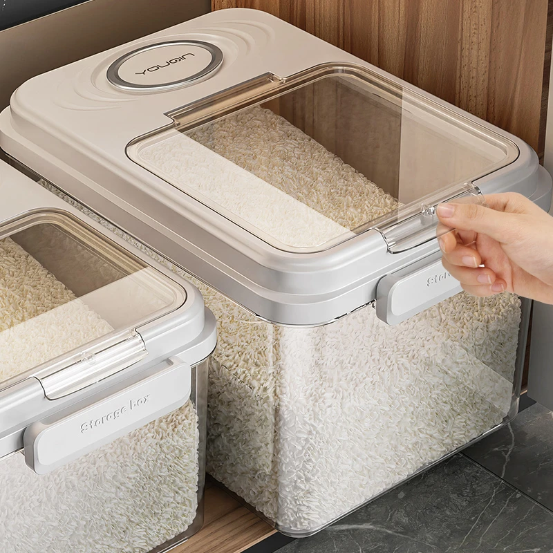 米桶家用防虫防潮密封装大容量储米箱米缸大米面粉豆子收纳储存罐