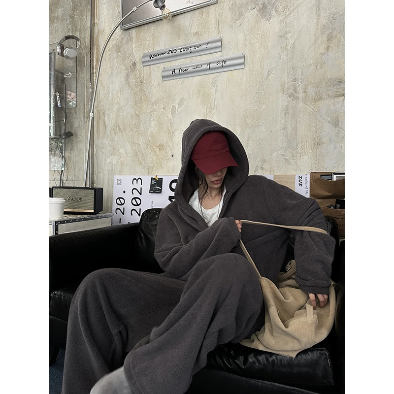 JCCC影子【云上棉柔】冬日暖意毛绒可外穿家居服JE4FAZ18